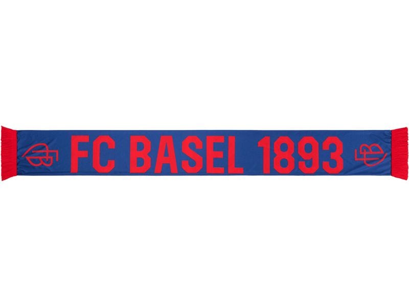 FC Basel Schal FCB, Rot / Blau Polyschal FC Basel