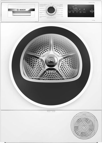 Bosch Wth8520lnl - Warmtepompdroger - Wit - 8 Kg - Energielabel E
