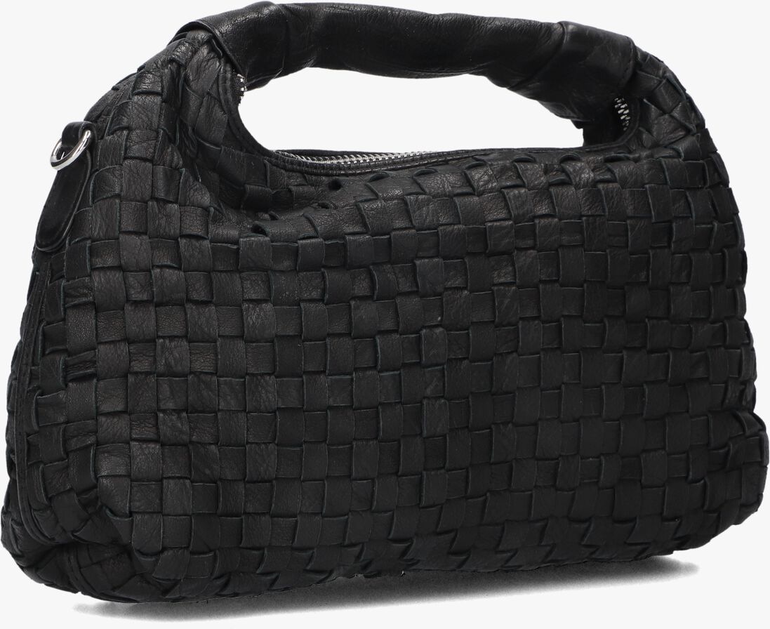 zwarte núnoo schoudertas dandy braided
