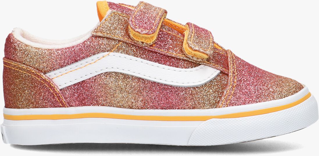 VANS oranje vans lage sneakers old skool v