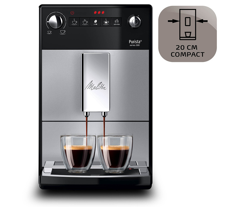 MELITTA Purista Argent F 230-101 Garantie 3 ans Coloris:Gris