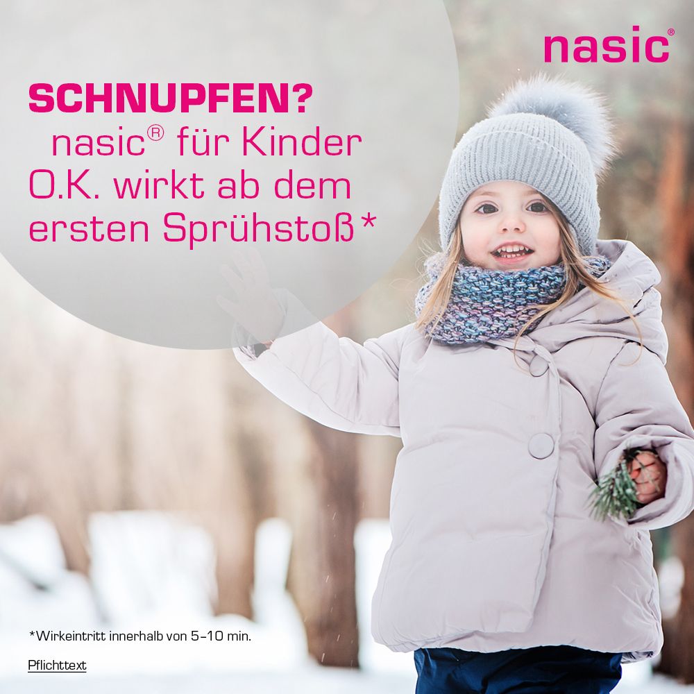 nasic® für Kinder O.K. Nasenspray