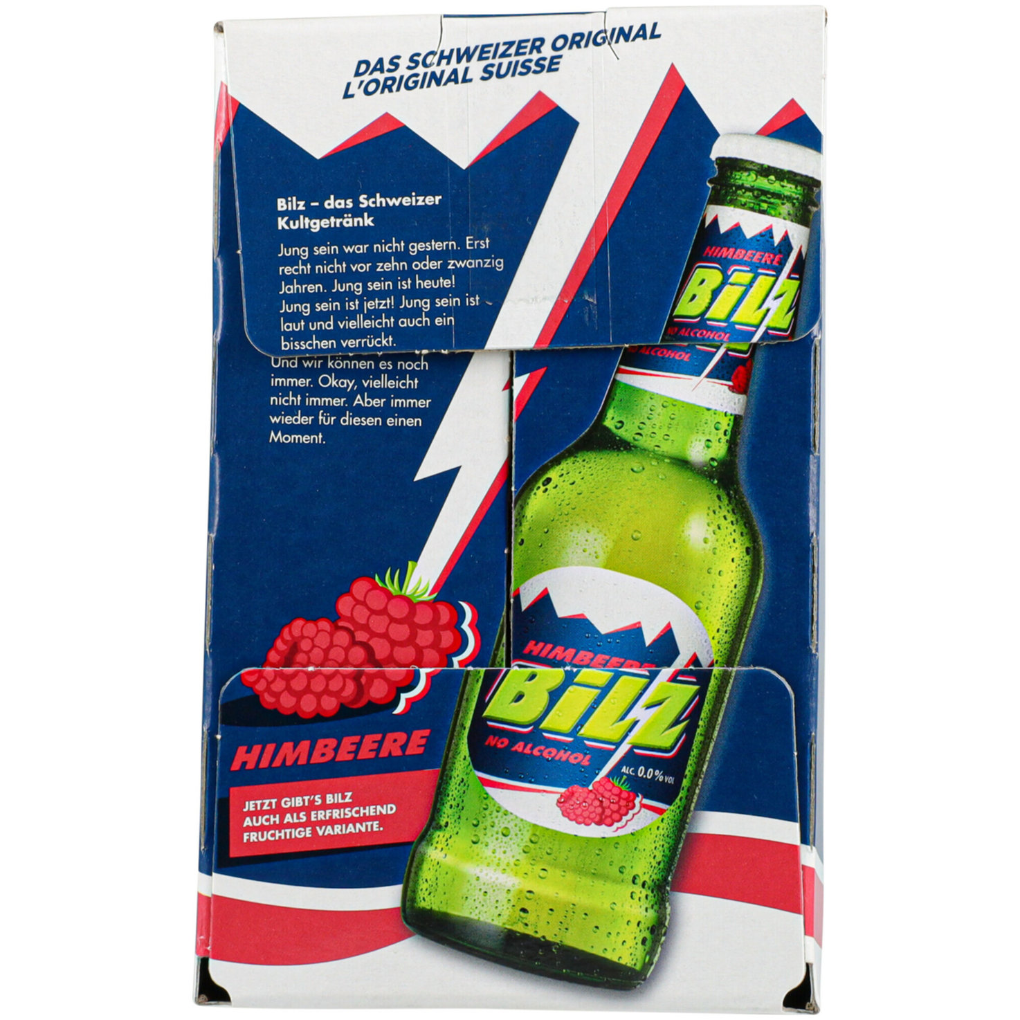 Bilz Himbeere Alkoholfrei Biermischgetränk 10x33cl -330cl