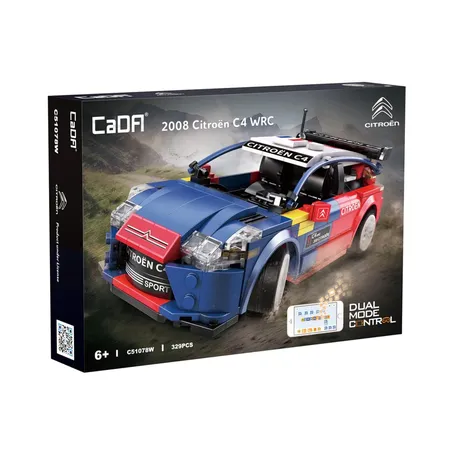 CaDA Citroën C4 WRC Rally Auto 2008 (329 Teile)