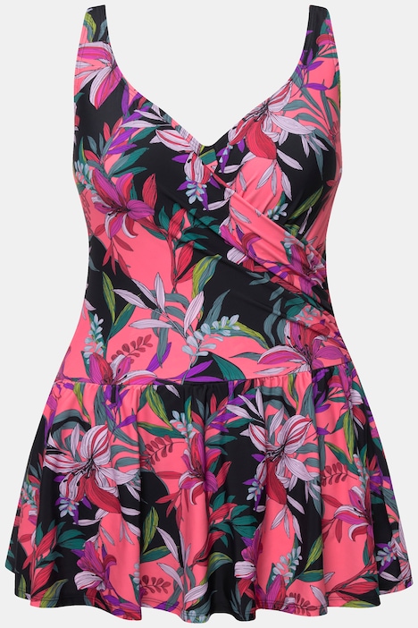 Badekleid, Blätter, Softcups, Bügel