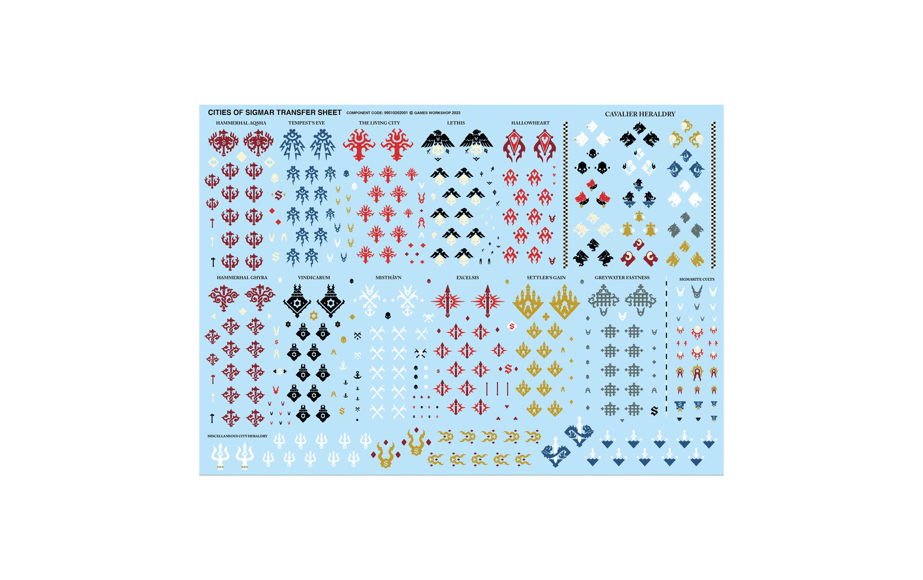 Figurenset Warhammer Age of Sigmar Freigilden-BefehlsstabWarhammer Age of Sigmar Miniaturen: Freeguild Command Corps