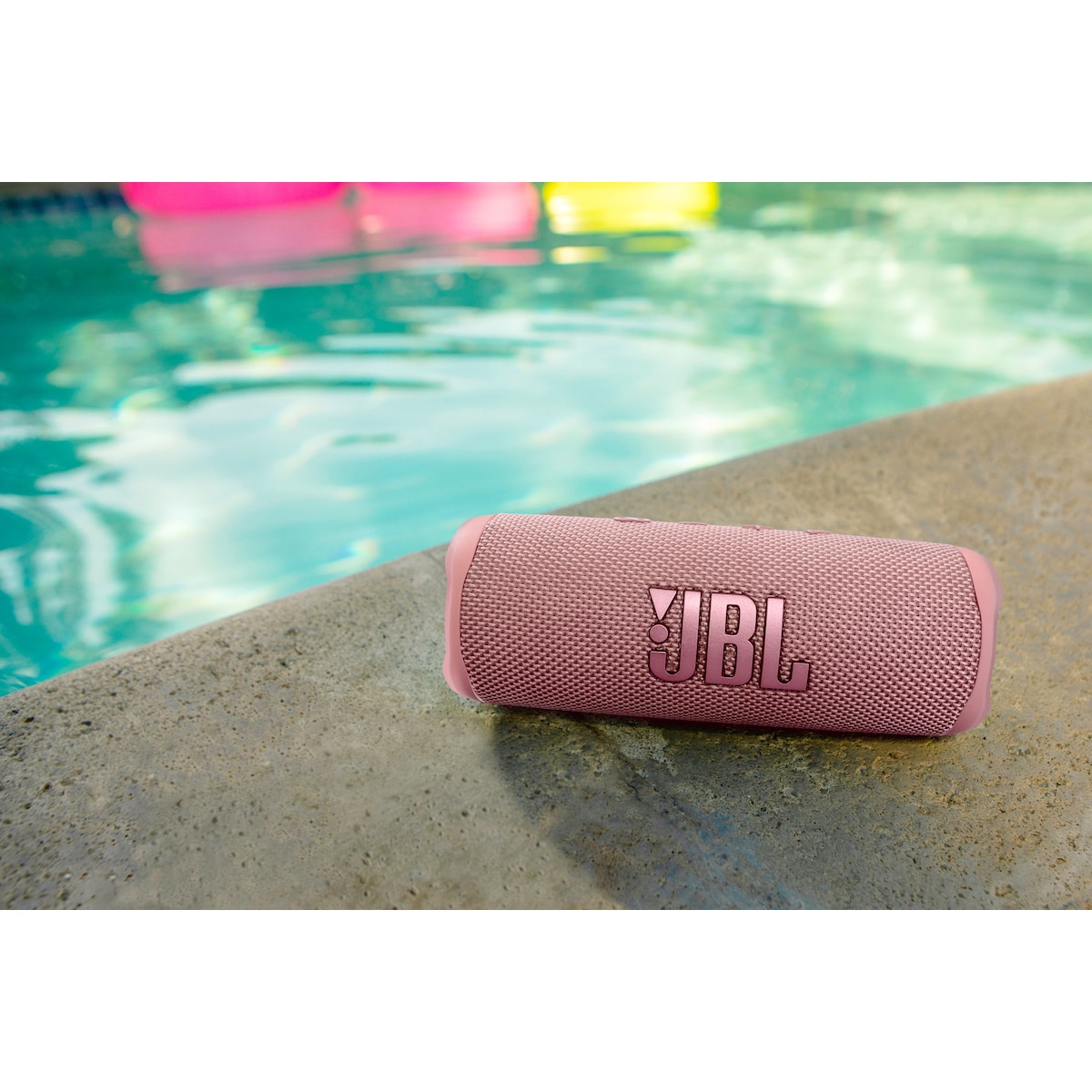 JBL Flip 6 bærbar høyttaler (rosa)