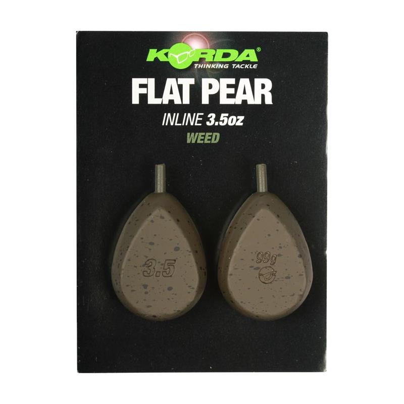 Plomb Korda Flat Pear Inline - Par 2