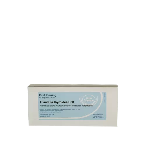 Allergica Glandula thyroidea D30 - 10 x 1 ml