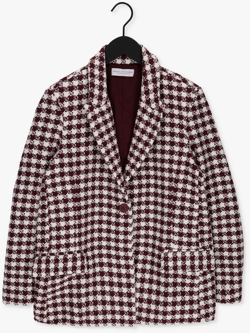 AMAYA AMSTERDAM bordeaux amaya amsterdam blazer ash blazer
