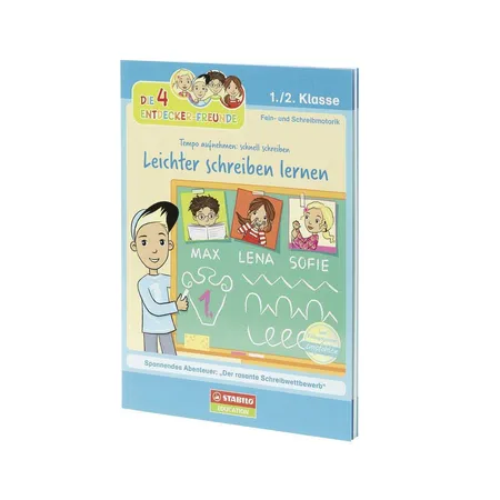Schreibmotorik Übungshefte für Kinder in der 1./2. Klasse - STABILO Leichter schreiben lernen - Tempo