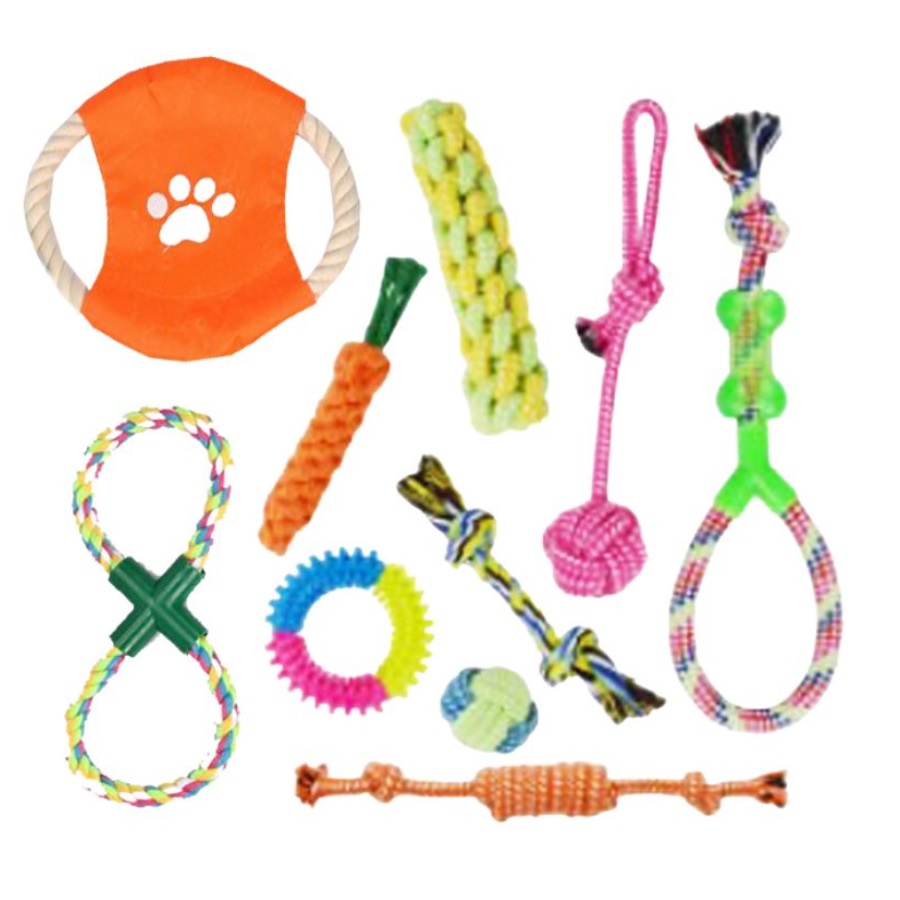 kit de brinquedos para cães