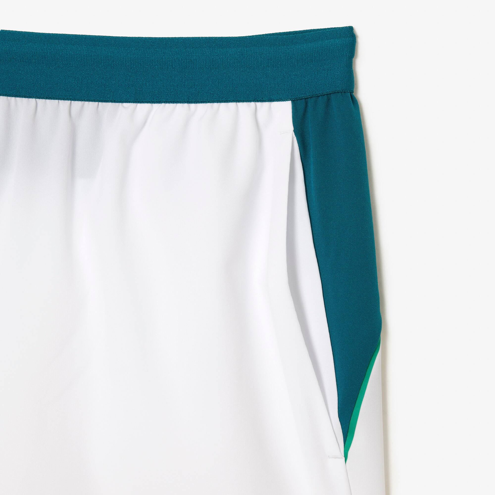 Short homme Lacoste SPORT x Novak Djokovic color-block Shorts - Blanc - Lacoste - Homme