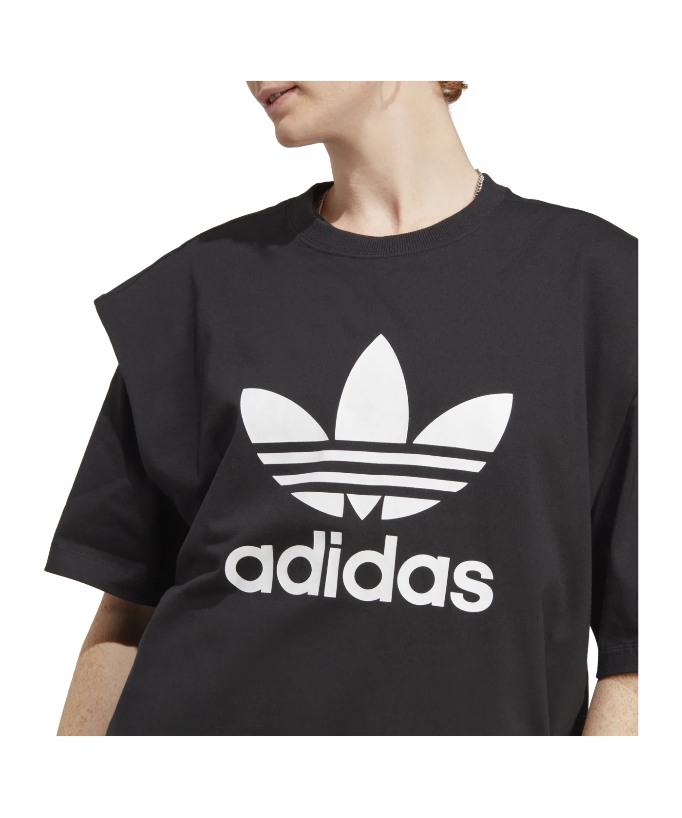 adidas Originals Tee T-Shirt Damen Schwarz