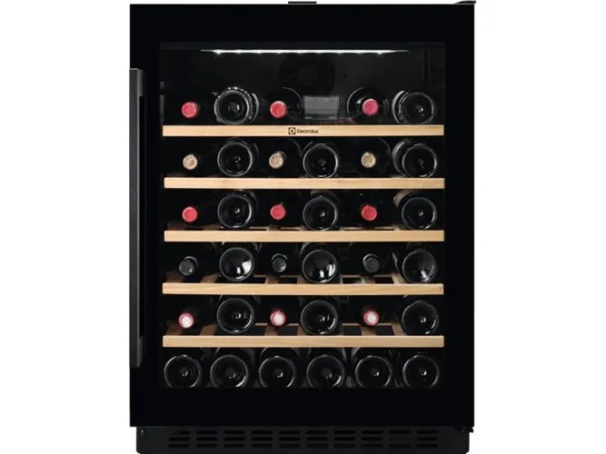 Electrolux 500 EWUS052B5B - Vinkøler - under køkkenbord - niche - bredde: 60 cm - dybde: 55 cm - højde: 82.2 cm - 145 liter - Klasse G - sort