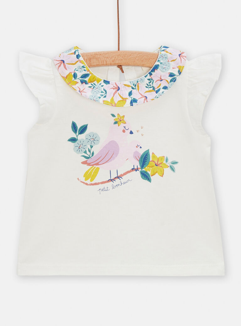 Brassière à motif oiseau pour bébé fille