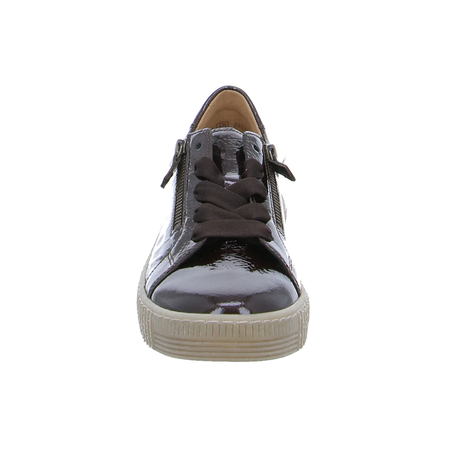 GABOR Sneaker Braun Leder