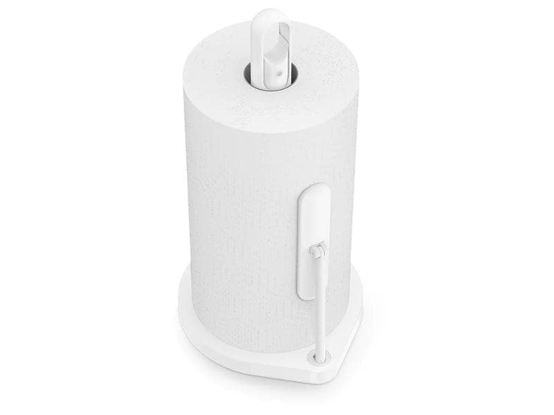 Simplehuman Küchenrollenhalter Weiss Papierrollenhalter mit Sprühpumpe