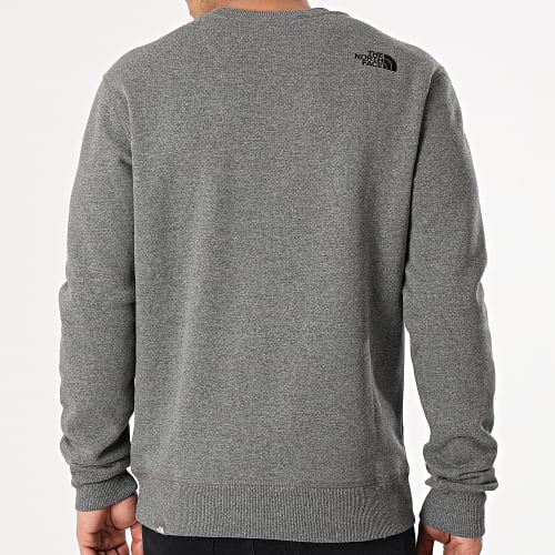 Sweat Crewneck Drew Peak A4SVR Gris Chiné