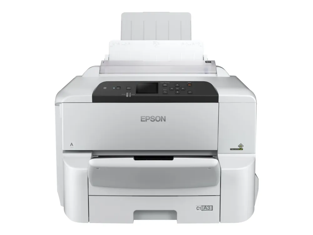 Epson WorkForce Pro WF-C8190DW - Printer - farve - Duplex - blækprinter - A3 - 4800 x 1200 dpi - op til 24 spm (mono) / op til 24 spm (farve) - kapacitet: 335 ark - Gigabit LAN, NFC, USB 3.0, USB 2.0 vært, Wi-Fi(ac)