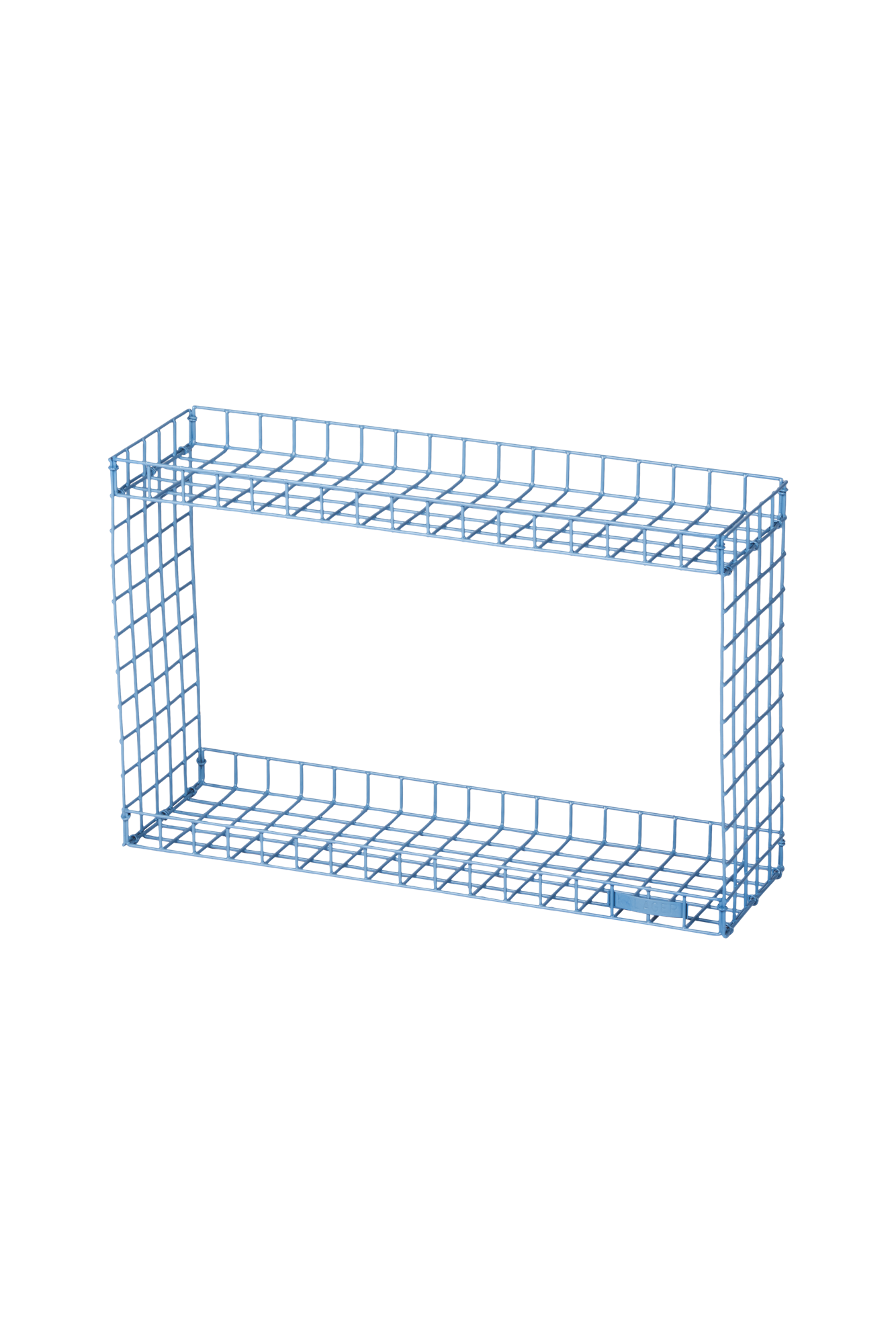 RACK Hylde | Metal. 44 x 13,5 x 28,5 cm. | Smokey Blue | Kalager Design