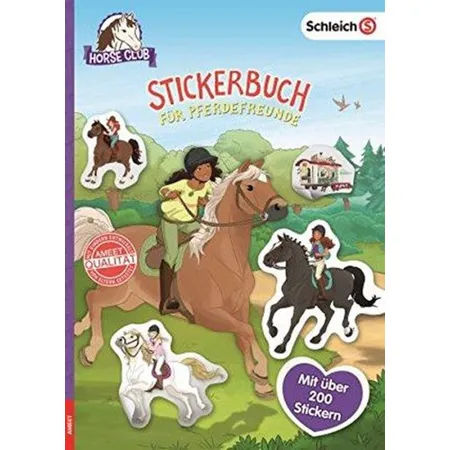 Ameet Verlag Schleich® Horse Club - Stickerbuch für Pferdefreunde
