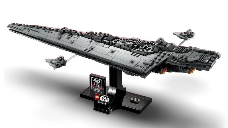 (630-tlg. Set) Star Wars Klemmbausteine Spielzeug Raumschiff Modell Bausatz (75356) Lizenziert - Supersternzerstörer Executor