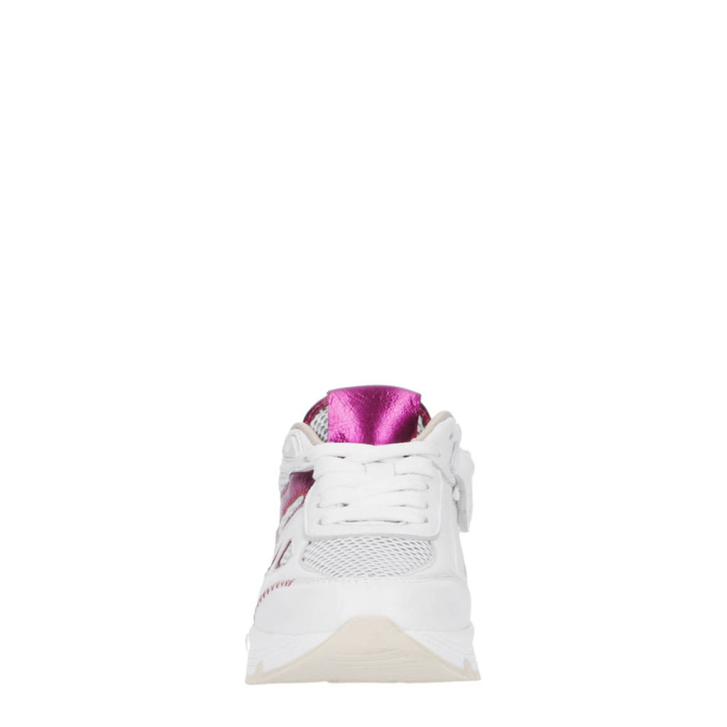 So Jamie leren sneakers roze/wit