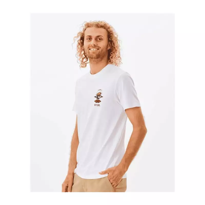 Teeshirt RIPCURL Search Icon Tee White