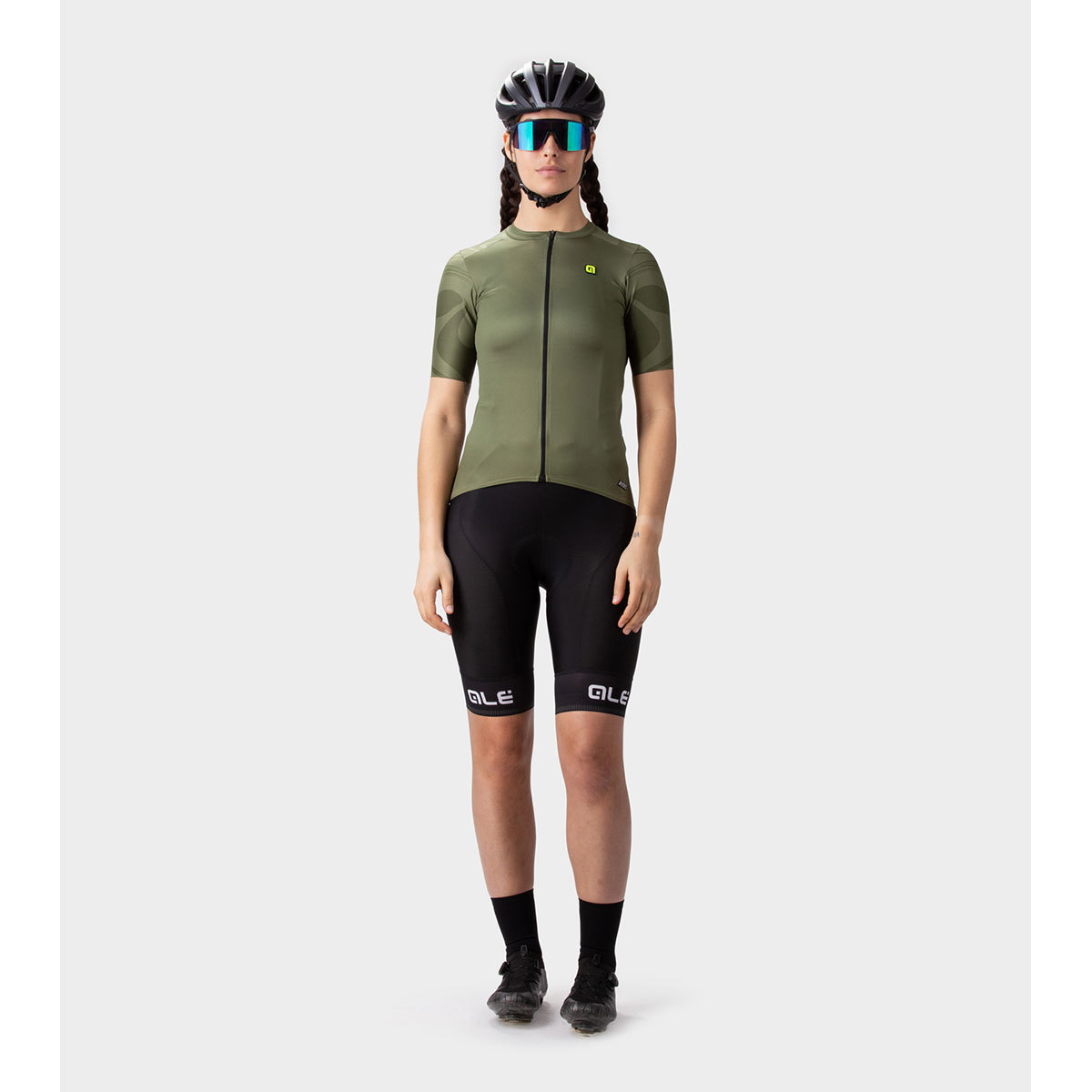 Ale R-EV1 Artika Fietsshirt Korte Mouwen Groen Dames