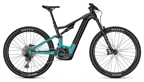 VTT Électrique Tout-Suspendu Focus JAM² 8.7 Sram NX/SX 12V 625Wh 29'' Noir/Vert 2024
