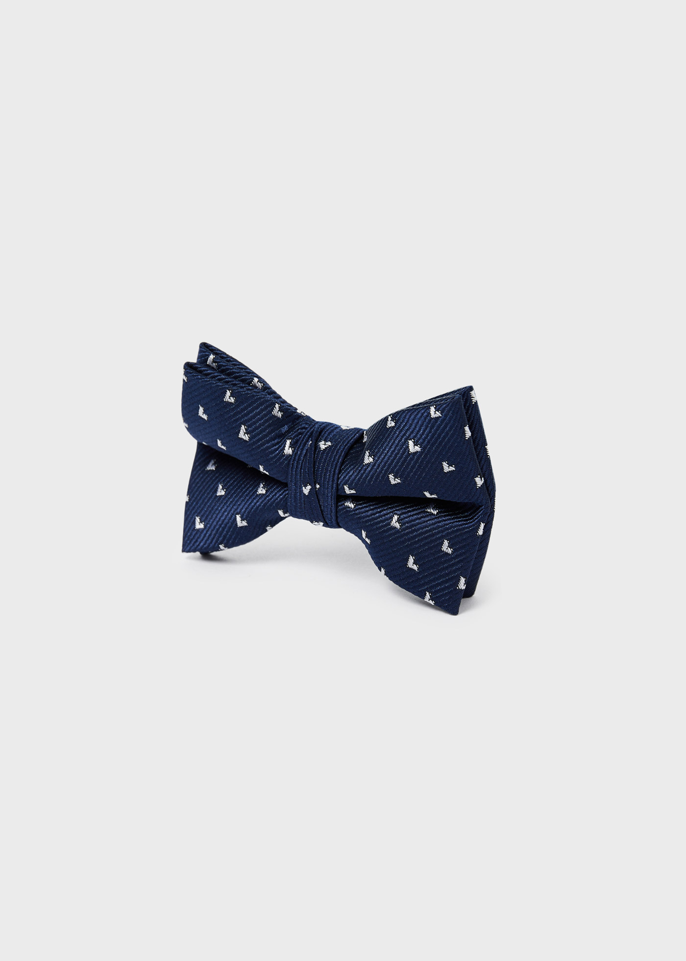 Gravata borboleta estampada para menino