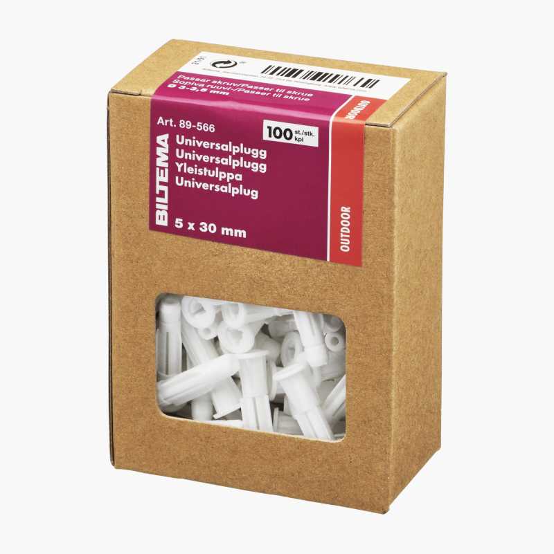 Universalplugg 5 x 30 mm