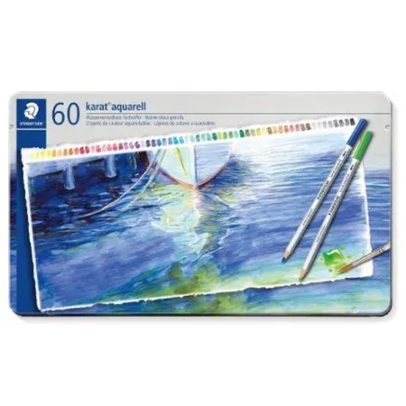 STAEDTLER® karat® aquarell 125, 60 Aquarellstifte in sortierten Farben