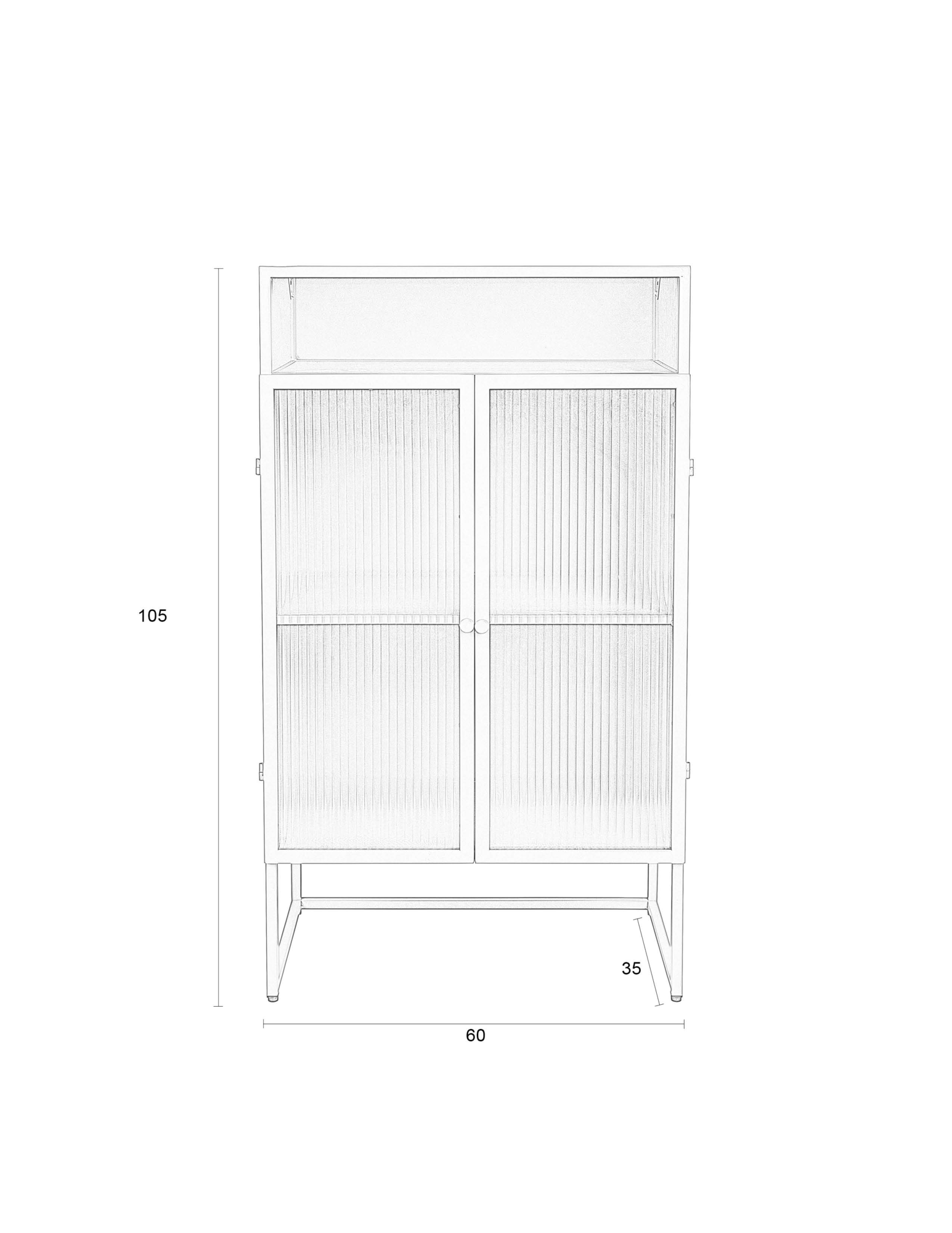 Wandkast HERBE LARGE