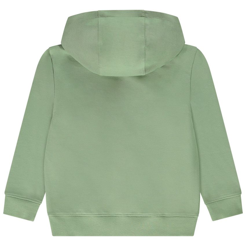 Sweat molleton à capuche print Simba Disney pour garçon - Vert