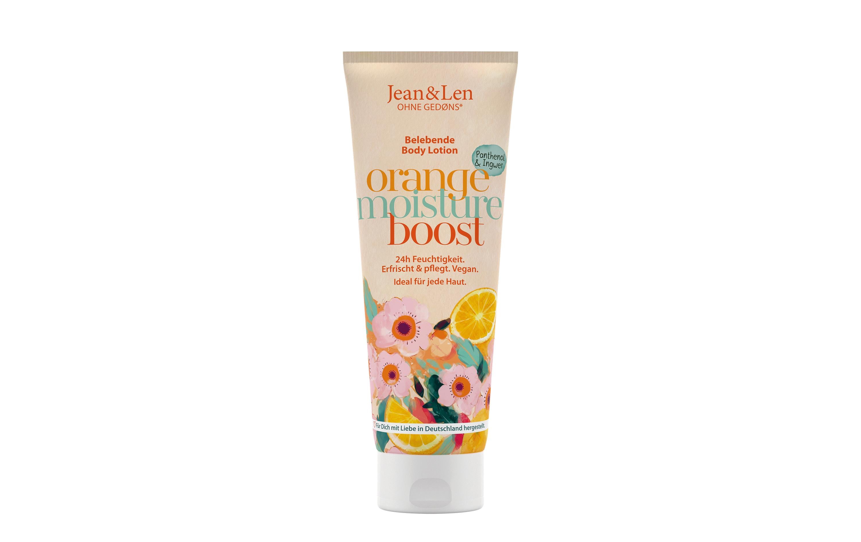 Body Lotion Orange/Ingwer 250 ml1 StückNatürliche Körperlotion spendet Feuchtigkeit und sorgt für ein weiches Hautgefühl