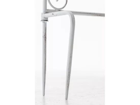 Treillis - Métal & Acier inoxydable - Blanc antique - Burgus