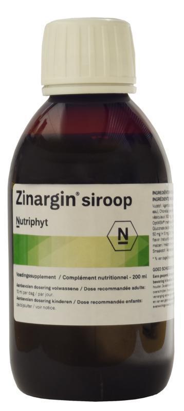 Nutriphyt Zinargin Siroop 200ml