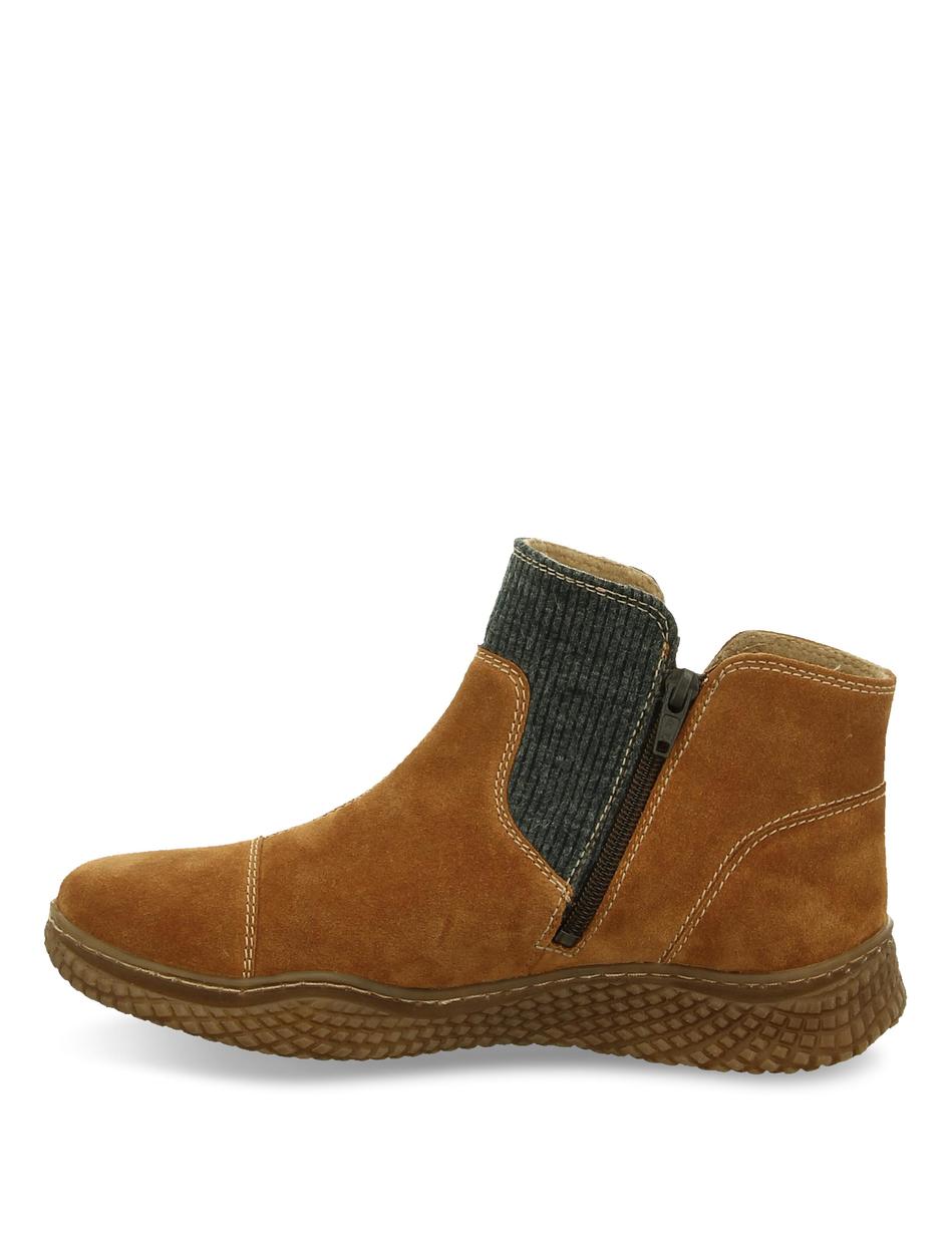 Stiefelette Amelie 08, camel-kombi