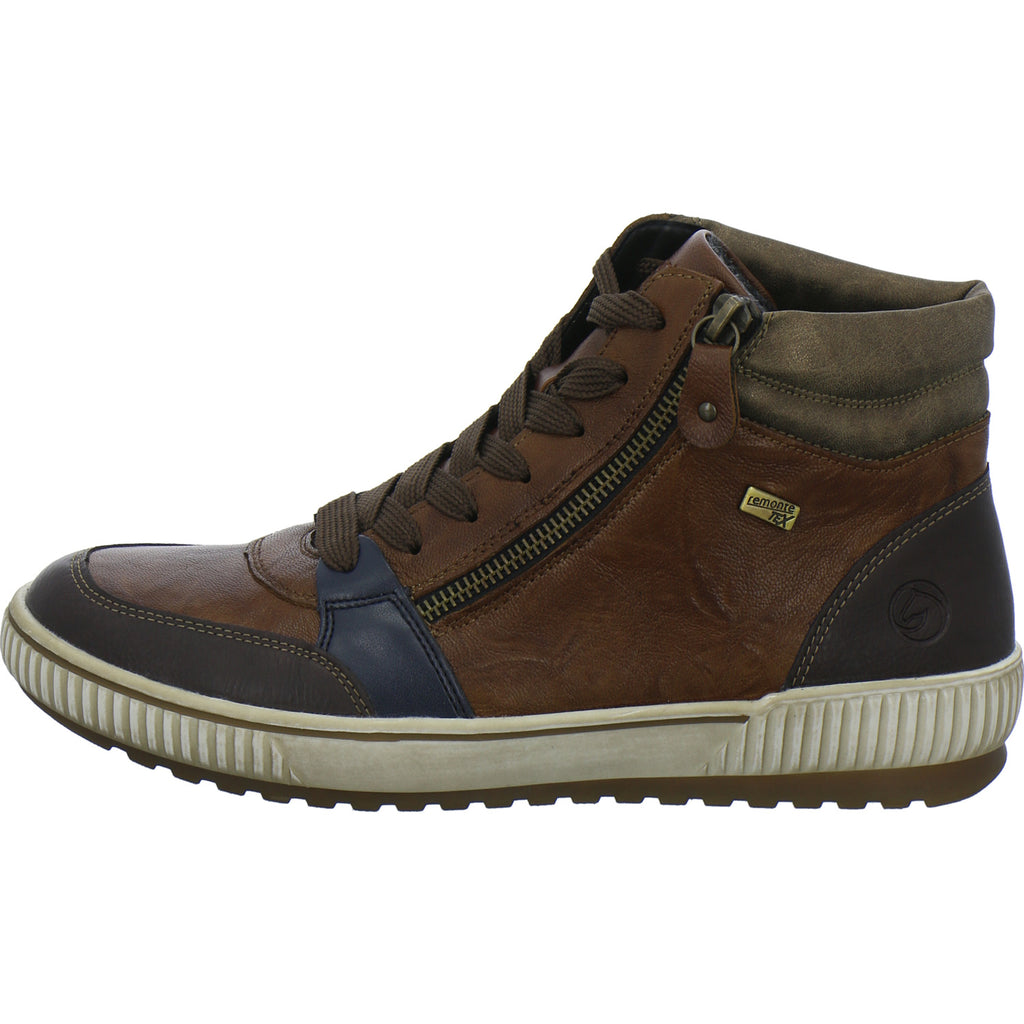 Remonte Stiefel Damen Braun-kombi