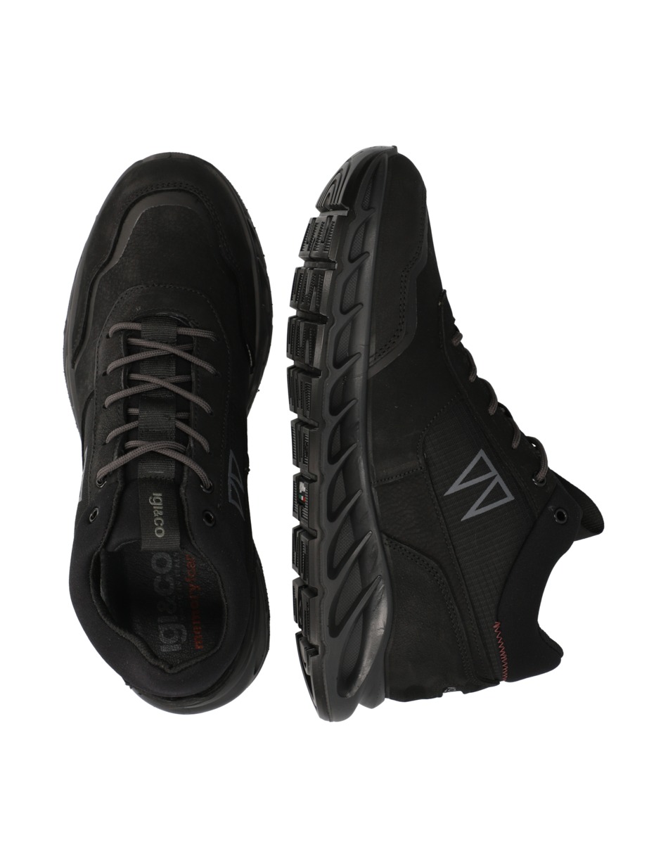 Lederkombination Sneaker Mid Cut