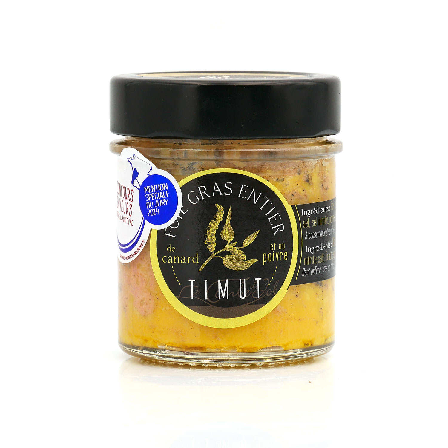 Foie gras de canard au poivre de Timut