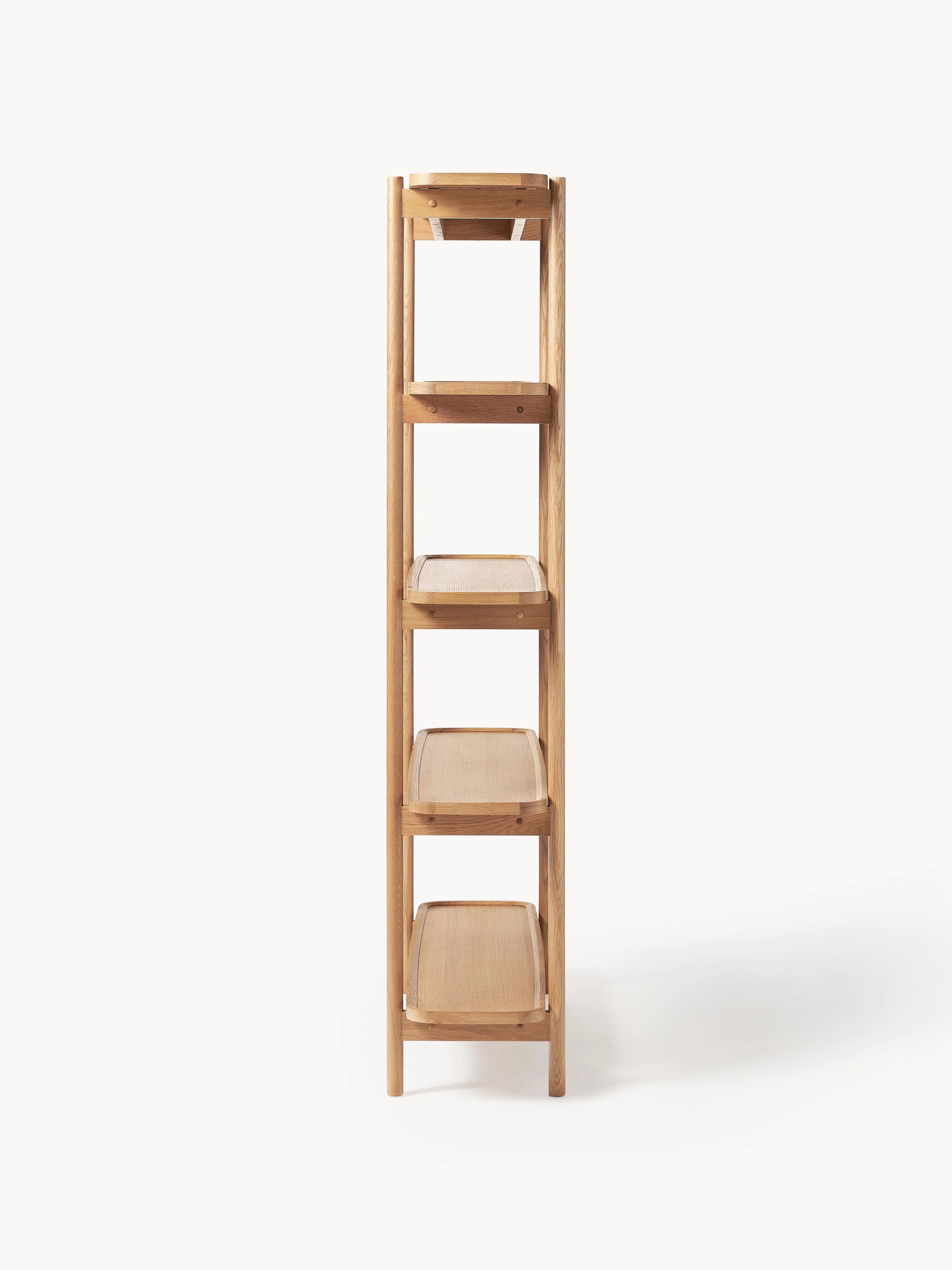 Hoge houten wandkast Libby