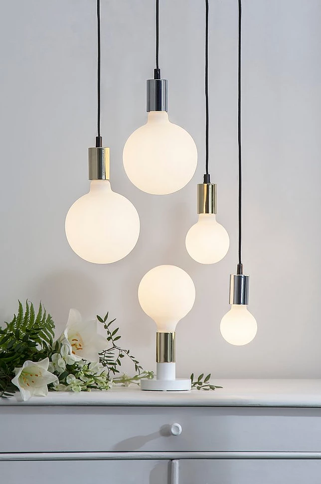 LED lyspære E27 G95 opaque double coating