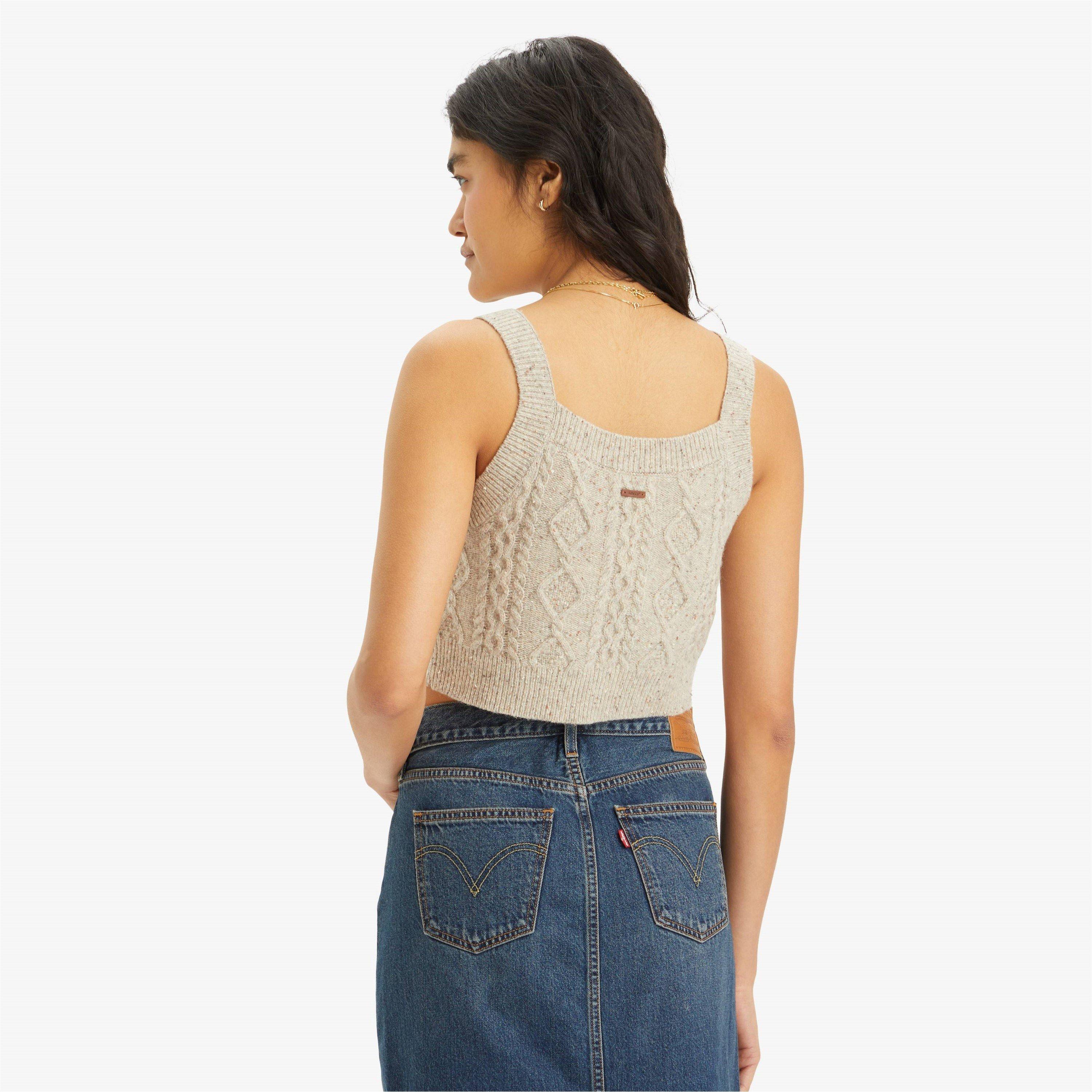 Levis Levis Primrose Cable Tank Oatmeal He