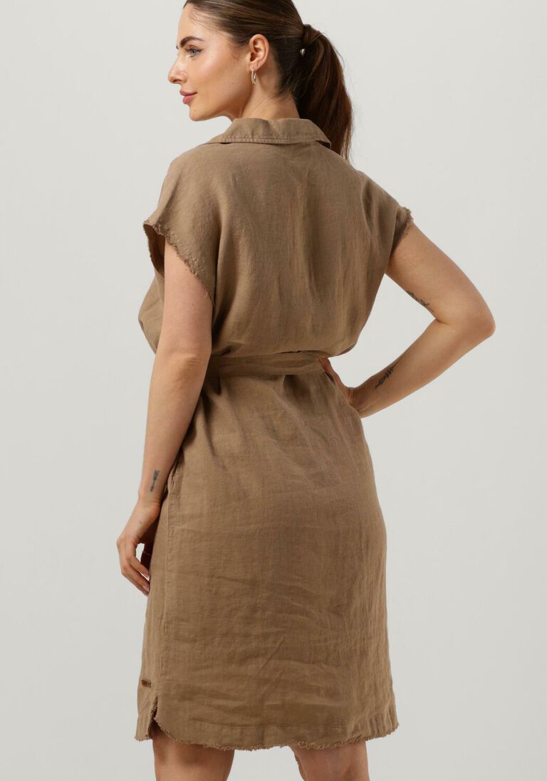 MOSCOW bruine moscow mini jurk 94-06-raffles