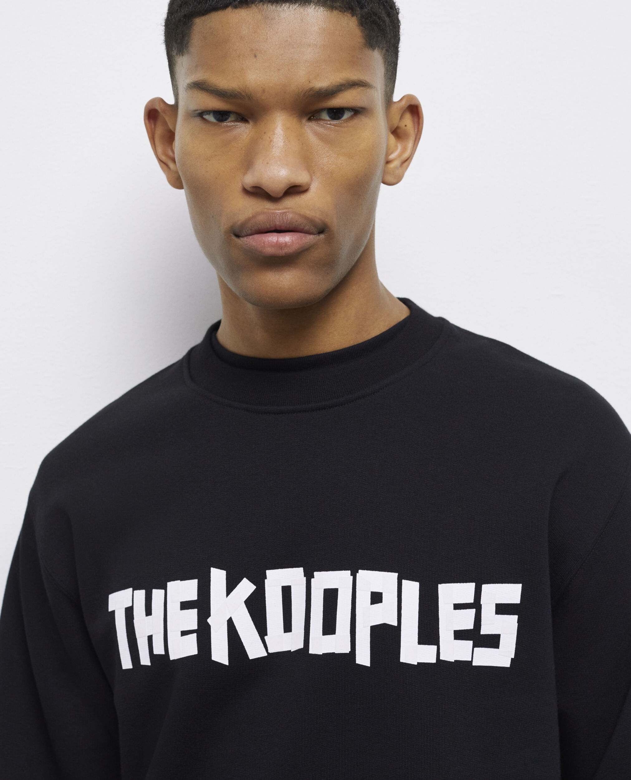 Sweatshirt logo The Kooples noir