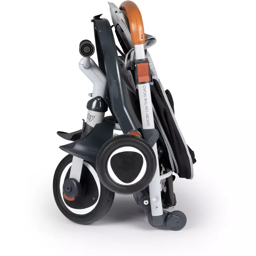 Smoby Fold-Up Trike, grauschwarz