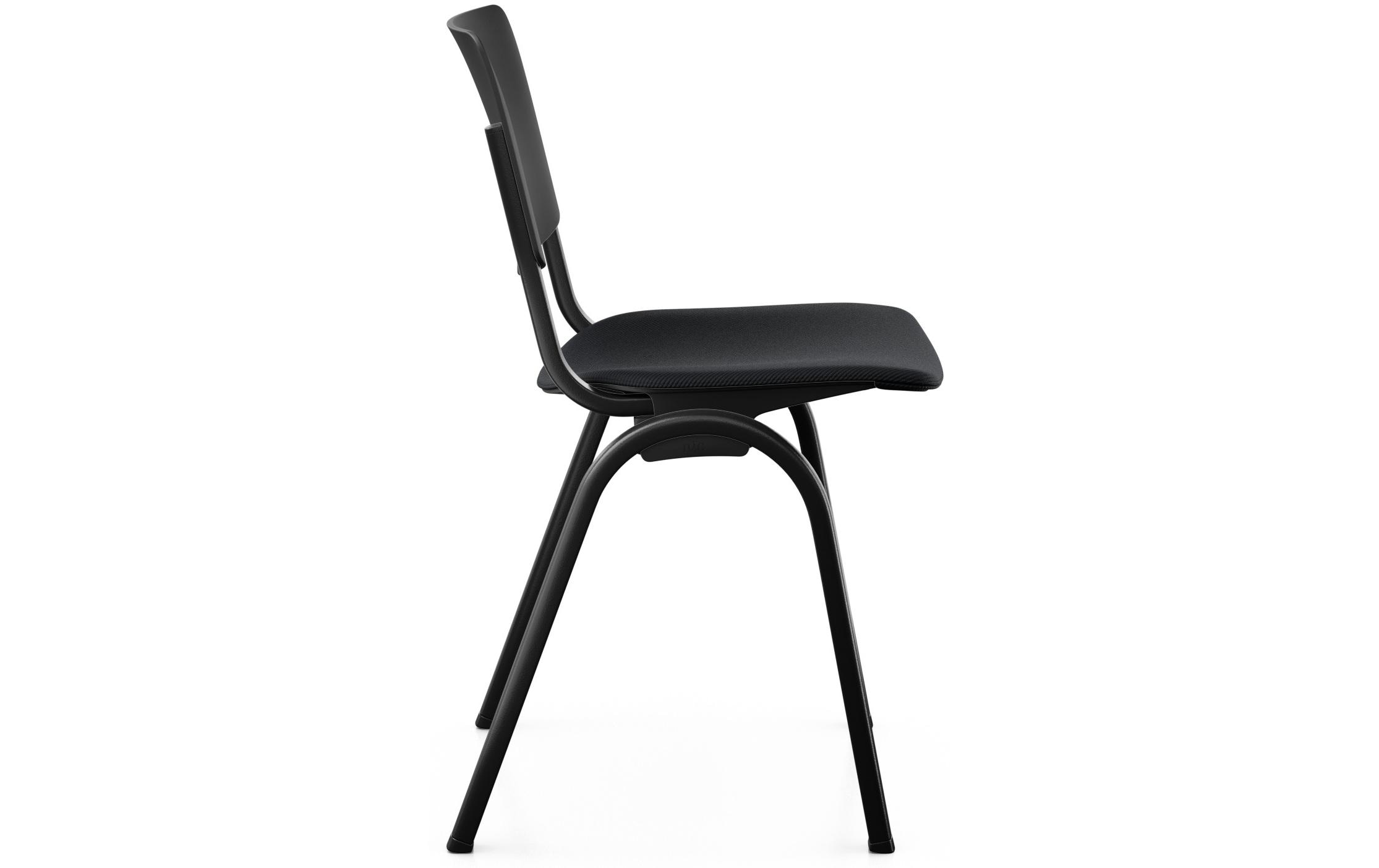 Konferenzstuhl Celi 9140 Schwarz / Schwarz<br>Konferenzstuhl mit gepolsterte Sitzfläche